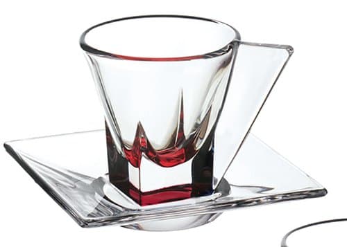 Fusion Crystal Multicolor Espresso Set