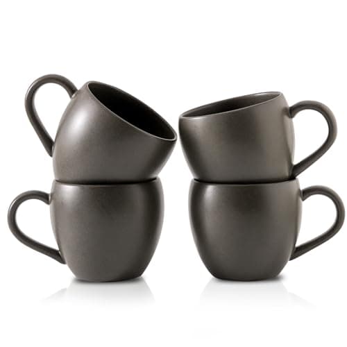 Ceramic Coffee Mugs Set of 4 for Christmas Gifts
