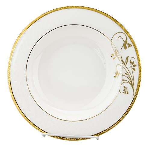Porcelain Dinnerware Set, 28-Piece Service by Lorren Home Trends/Rosalia Design