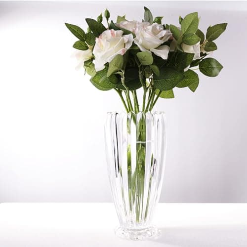 Handmade Crystal Vase for Home Decor, Wedding and Luxury Gifts