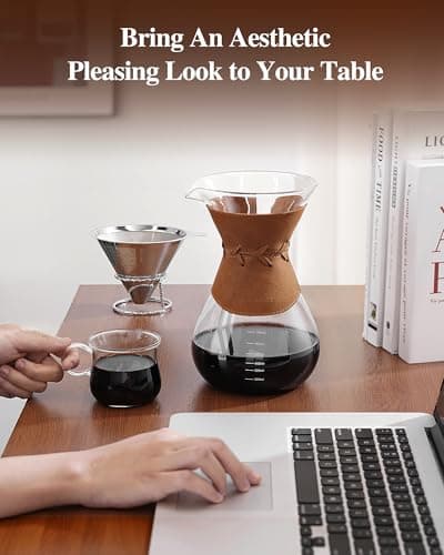 4-Piece Clear Espresso Cup Set, 5 Ounces, Machine Accessories