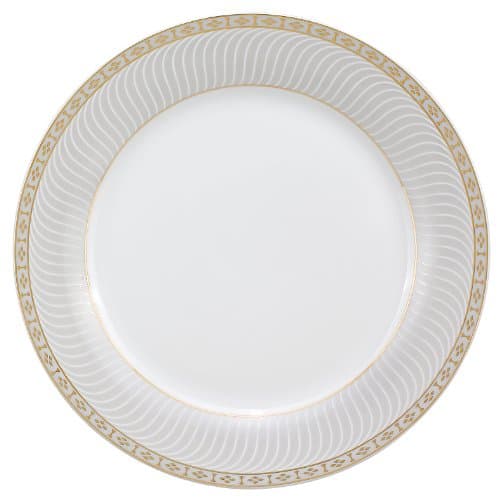 Lorren Home Trends 57-Piece Porcelain Dinnerware Set for 8, Alina-GD