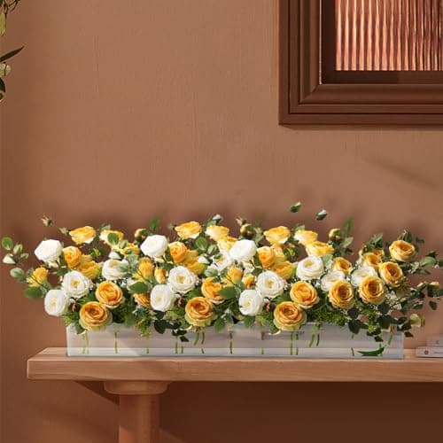 Acrylic Flower Vase for Dining Table Weddings Home Decor