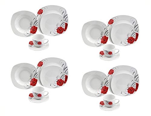 Lorren Home Trends LH450 Dinner Sets for Gatherings