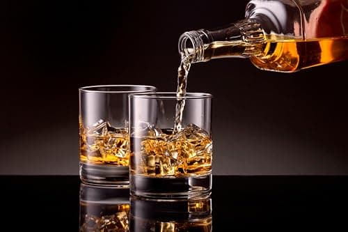 Ravenscroft Crystal 4-Piece Double Old Fashioned Glass Set | 11 oz | Lead-Free | Dishwasher Safe | Perfect Gift