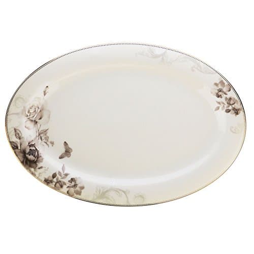 Lorren Home Trends Cora-57 Dinnerware Set - Bone China for 8