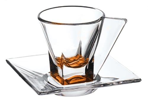 Fusion Crystal Multicolor Espresso Set