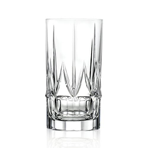 Lorren Home Trendy Set of 6 Clear High Ball Tumblers