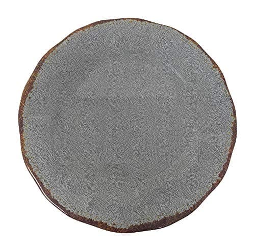 Gianna's 12-Piece Rustic Farmhouse Dinnerware Set (Gray)