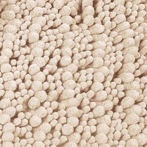 Yimobra Large Grey Non-Slip Bath Rug Mat — Beige