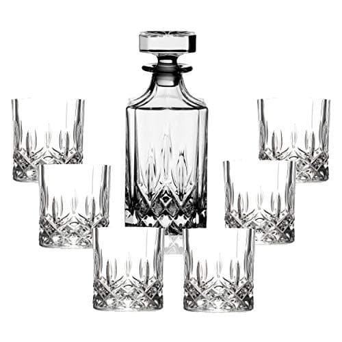 Lorren Home Trends RCR Opera Whiskey Set, 7-Piece