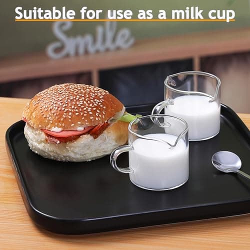 Set of 2 Unique 4oz Espresso Shot Glasses for Espresso Machine Users