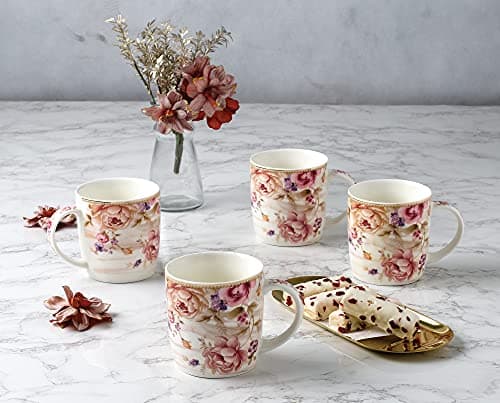Lorren Home Trends Mugs for Women, Pink