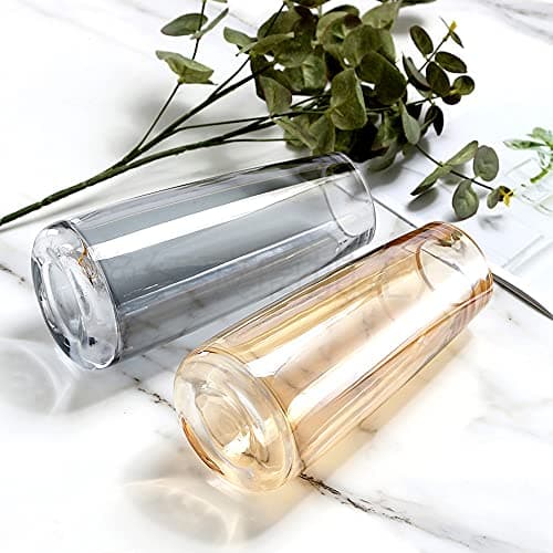 Modern Crystal Glass Vase for Home, Office, and Wedding Decor