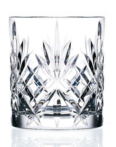 Crystal Melodia Collection Double Old Fashioned Glasses
