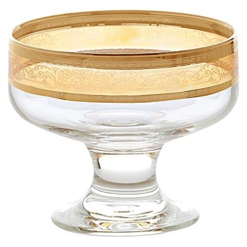 Amber Bowls Set of 6 - Lorren Home Trends Melania Collection