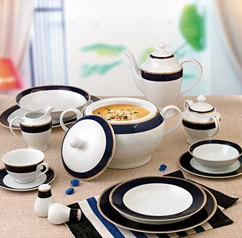 Lorenzo Import Midnight Blue Tureen
