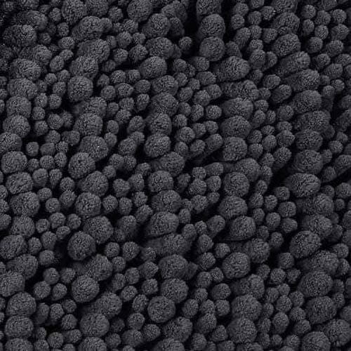Yimobra Large Grey Non-Slip Bath Rug Mat — Dark Gray