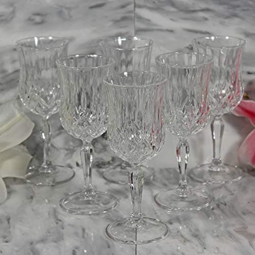 Opera Red Wine Glasses, Set of 6 for Lorren Home Trends