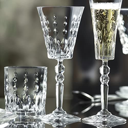 Lorren Home Trends Marilyn 6-Piece Red Wine Glasses