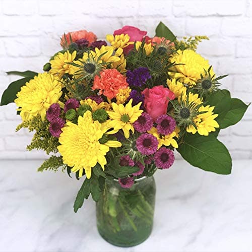 Melody of Color Bouquet (Free VASE) Melodia Crystal Wine Glass Set of 6