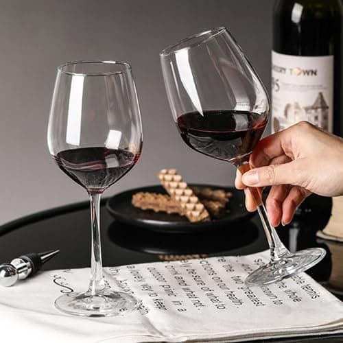 High-end 12oz Red Wine Glasses Set, Perfect for Banquets, Weddings & Gifts