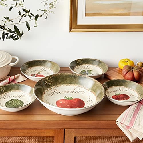 Certified International Pomodoro Pasta Set, 5 Piece