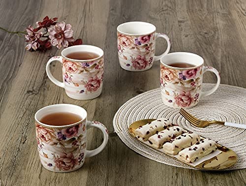 Lorren Home Trends Mugs for Women, Pink