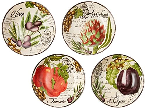 Certified International Botanical Veggies Pasta Set for International Corp - 5 Piece Set