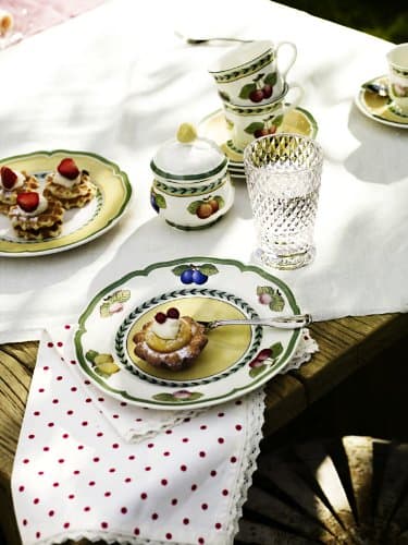 Villeroy & Boch French Garden Fleurence Salad Plate, Premium Porcelain, Multicolored