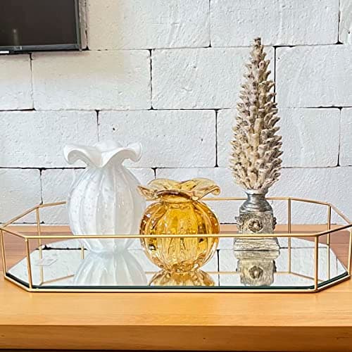 Murano Crystal Vases for Flowers - Elegant Decorative Centerpiece & Small Crystal Vase for Home Decoration - 4.72x4.72 Inches