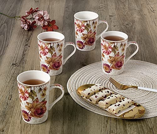 Pink Lorren Home Trends Mugs