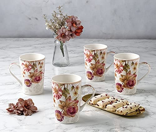 Pink Lorren Home Trends Mugs