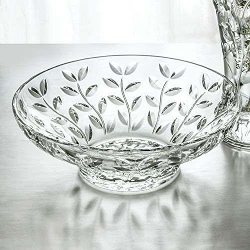 RCR by Lorren Home Trends Laurus Crystal Round Bowl, One Size