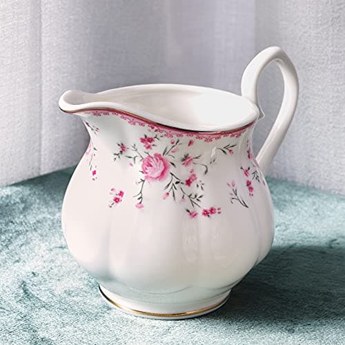 Vintage Porcelain Tea Set for Women - Tea Party Set for 6