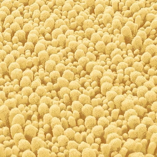 Yimobra Large Grey Non-Slip Bath Rug Mat — Yellow
