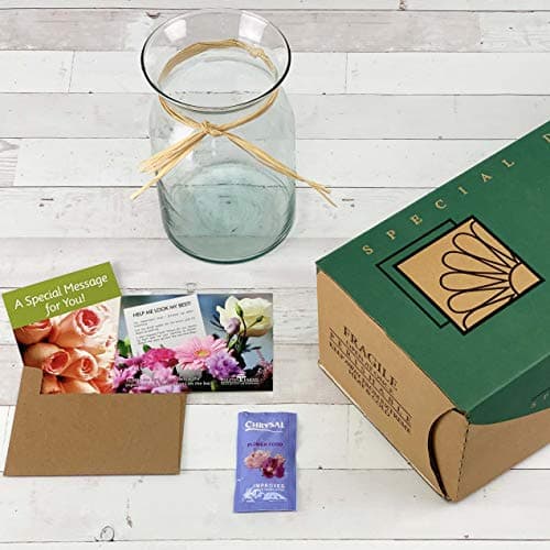 Melody of Color Bouquet (Free VASE) Melodia Crystal Wine Glass Set of 6