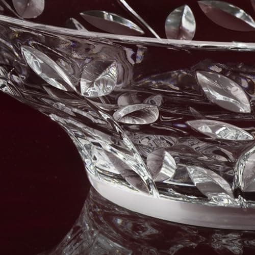 RCR by Lorren Home Trends Laurus Crystal Round Bowl, One Size