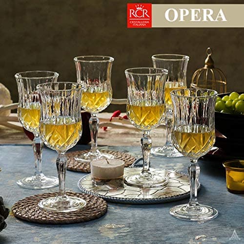 Crystal Water Glass Set of 6