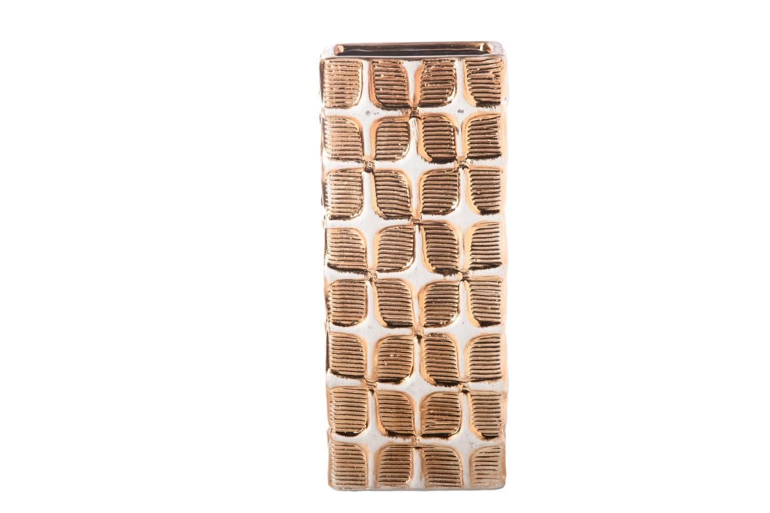Handcrafted Ceramic Rectangle Vase