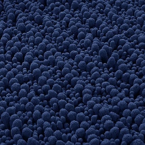 Yimobra Large Grey Non-Slip Bath Rug Mat — Navy Blue