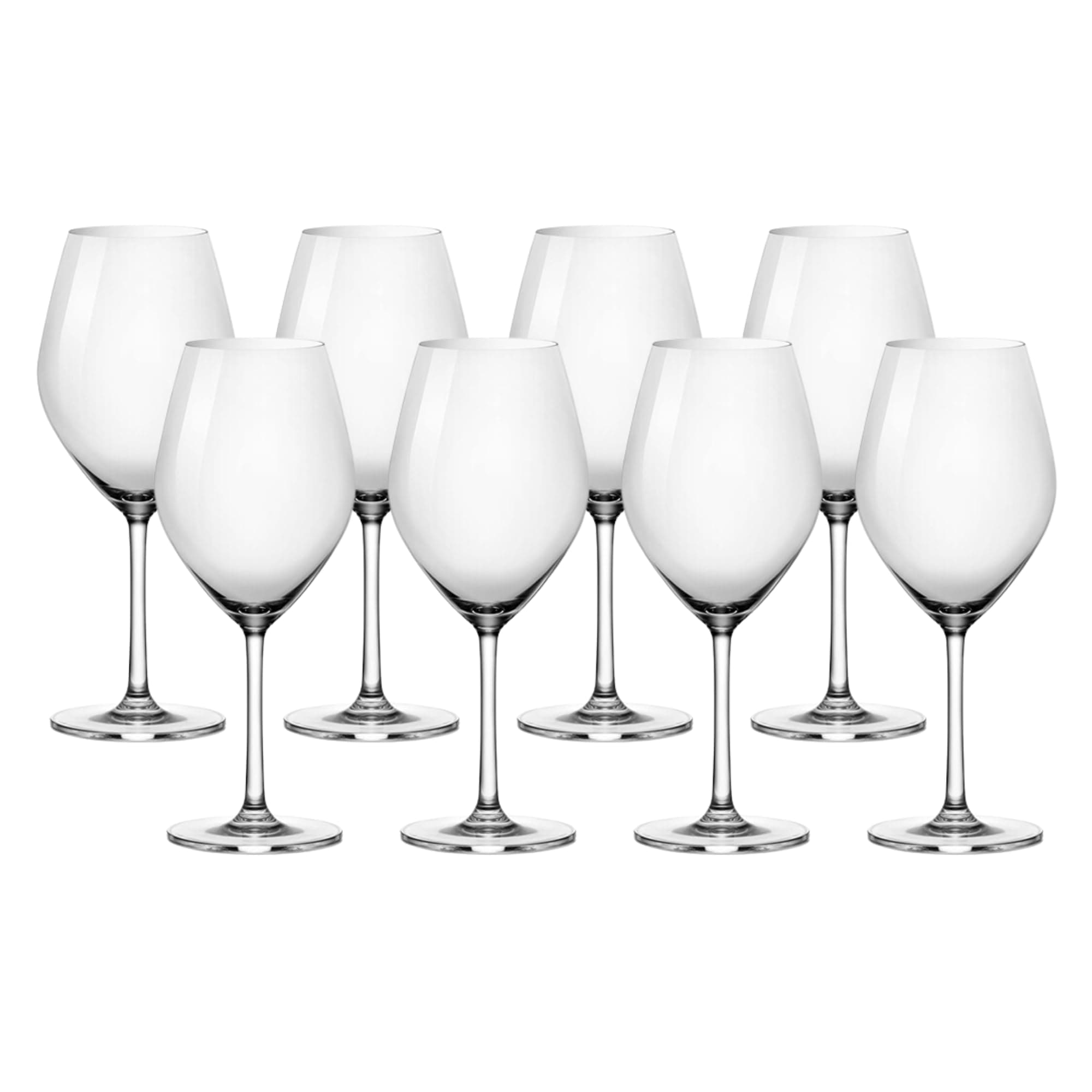 Anchor Hocking Sondria Red Wine Glasses, Set of 8, 21 Ounce
