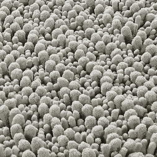 Yimobra Large Grey Non-Slip Bath Rug Mat — Sand