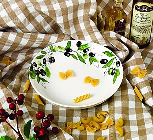 Lorren Home Trends Olive Pasta Set for Home Cooks