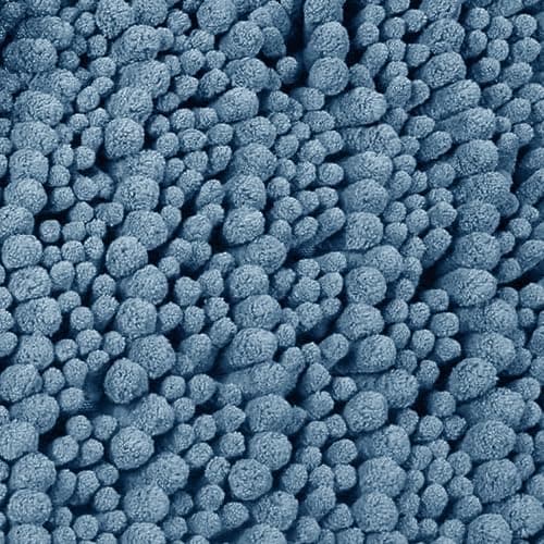 Yimobra Large Grey Non-Slip Bath Rug Mat — Denim Blue