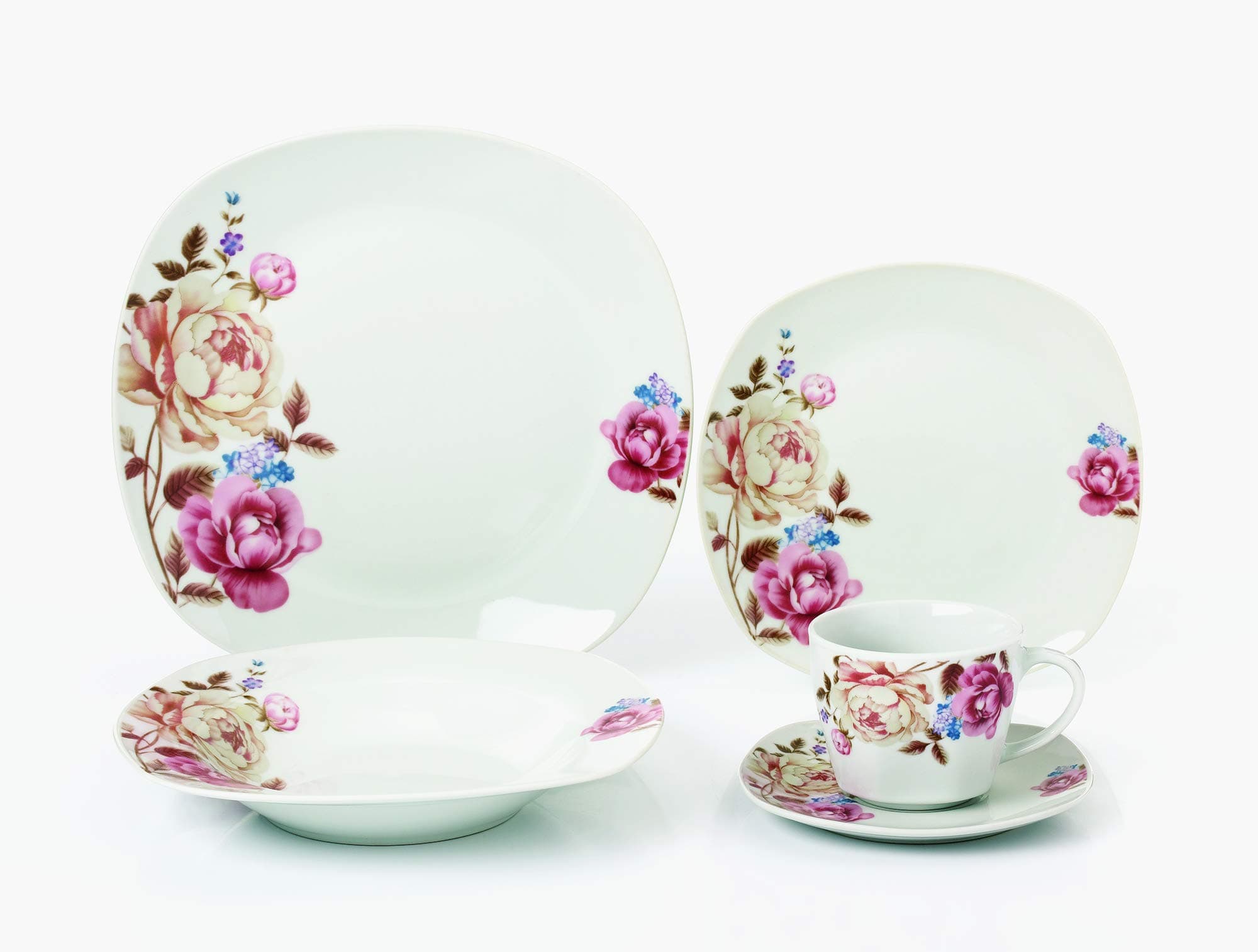Lorren Home Trends LH428 Dinner Sets for Gatherings