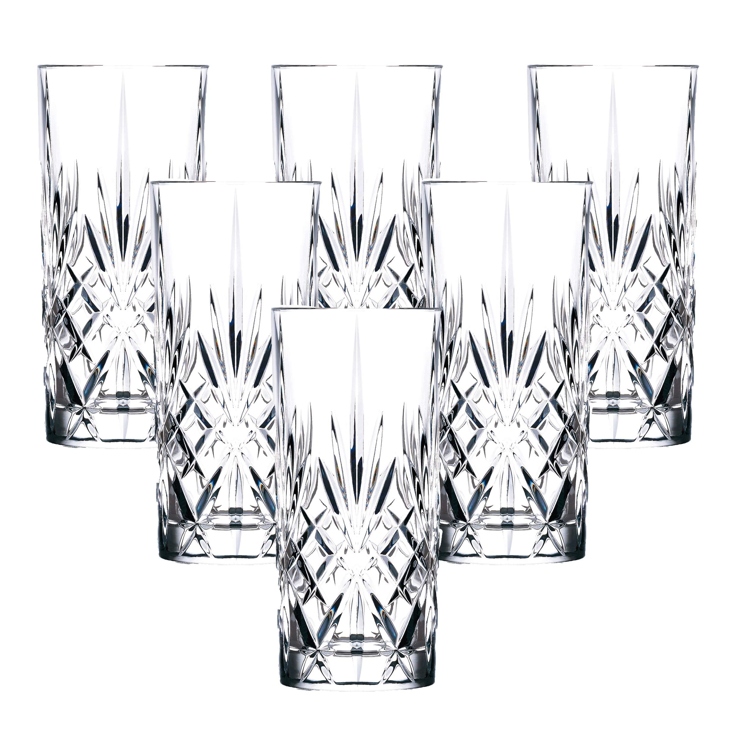 Crystal Highball Set by Lorren Home Trends