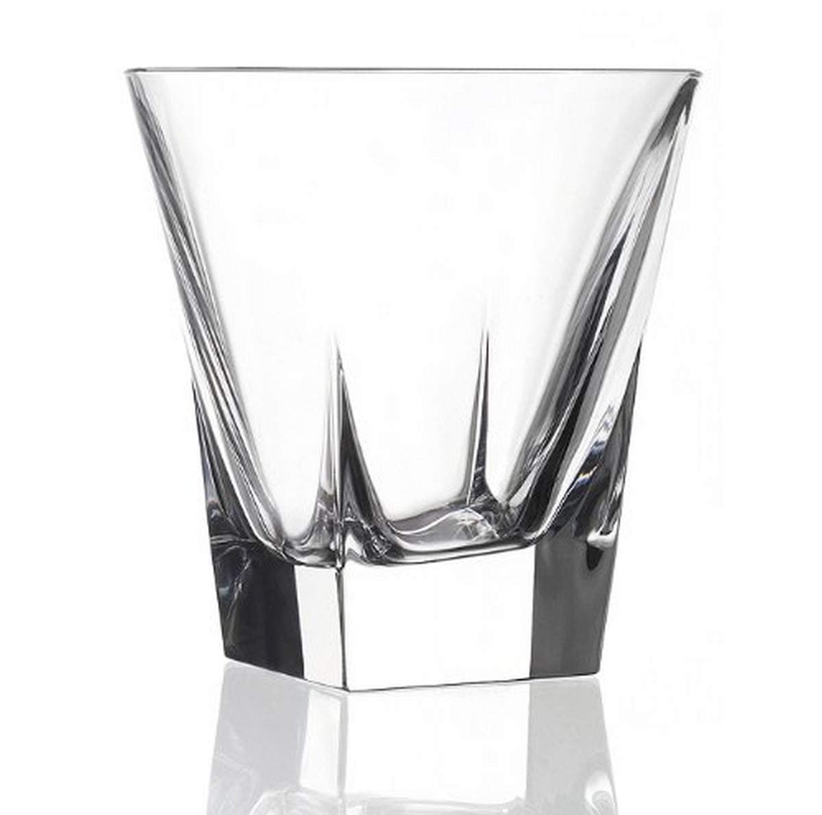 Lorenzo Rcr Crystal Fusion Double Old Fashion Glasses, Set of 6
