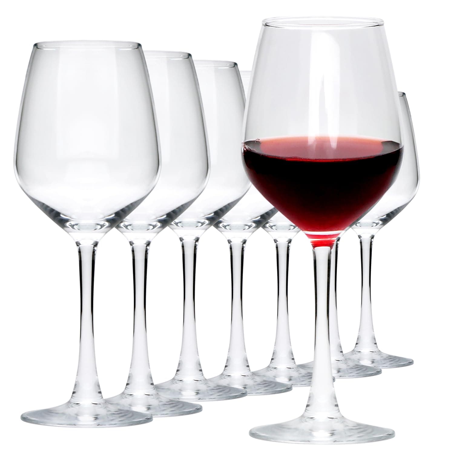 High-end 12oz Red Wine Glasses Set, Perfect for Banquets, Weddings & Gifts