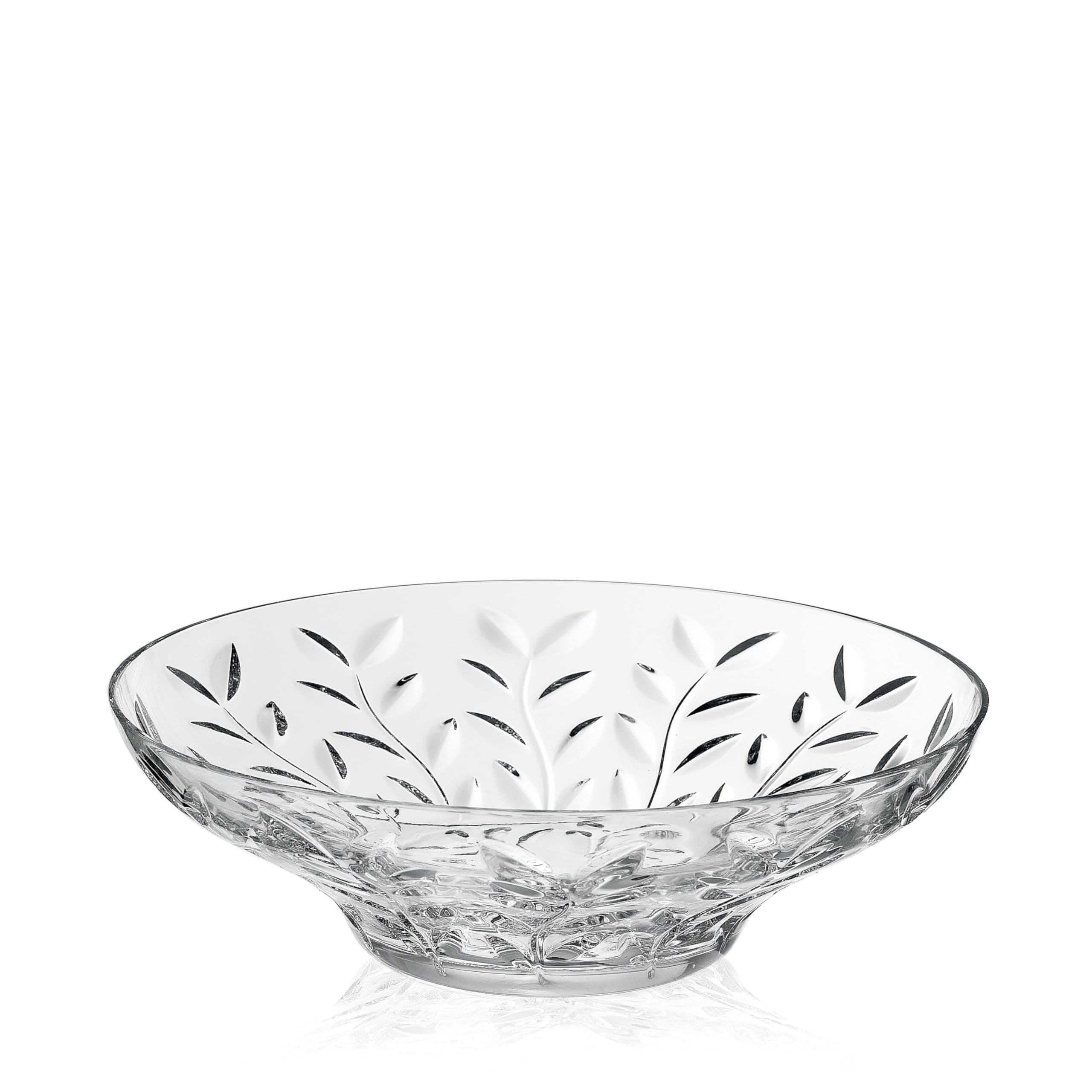 RCR by Lorren Home Trends Laurus Crystal Round Bowl, One Size